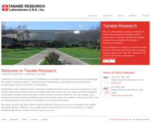 trlusa.com: Tanabe Research - Home
TRL is an independent subsidiary of Mitsubishi Tanabe Pharmaceutical Corporation (MTPC) whose role is to discover and develop potential biological drug candidates for therapy in autoimmune diseases.