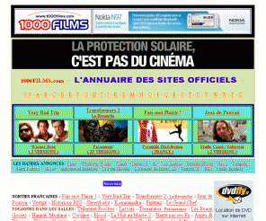 1000films.com: 1000 Films
Du Fabuleux Destin d'Amélie Poulain en passant par Spider-Man 2 et Star Wars Episode 3, tous les sites officiels internationaux.