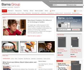 barnaresearch.org: Barna Update
The Barna Group