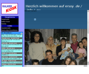 ersoy.de: Wilkommen auf ersoy.de
www.ersoy.de ist eine Private Seite der Familie Ersoy