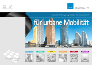 itc-pl.com: stadtraum | Ingenieurgesellschaft | Berlin | Wickede/Ruhr
stadtraum - Gesellschaft für Raumplanung, Städtebau & Verkehrstechnik mbH. Für urbane Mobilität Stadt- und Verkehrsplanung; Parksysteme