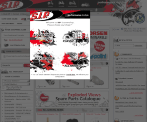 vespideo.org: SIP Scootershop: performance & style für Motorroller, Maxiscooter, Scooter
        und klassische Vespas - Zubehör, Tuning und Ersatzteile
SIP Scootershop is the leading mailorder and online shop for scooter parts. Accessoire, spare parts and tuning for classic Vespa and modern automatic scooters.