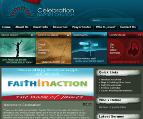 celebrationbaptistchurch.org: Welcome to Celebration!
Joomla! - the dynamic portal engine and content management system