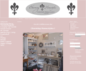 charming-homestyles.de: Charming Homestyles - Willkommen bei Charming Homestyles
zauberhafte Wohnaccessoires und mehr