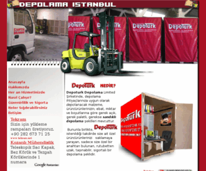 depolamaistanbul.com: Depolama- istanbul | Depoturk.com.tr
Esyalariniz ve evraklarinizi saklamaniza yarayan anahtari sadece sizde bulunan rutubetsiz ve güvenli Sigortali depolama sistemi