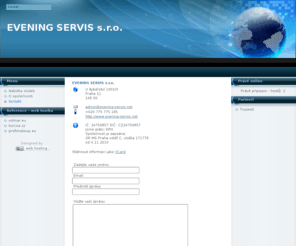 jarda.biz: EVENING SERVIS s.r.o.
večerní servis PC
