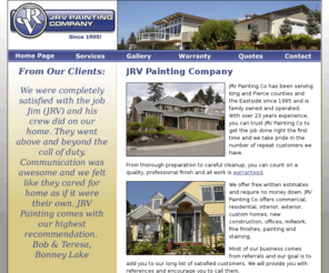 jrvpaintingco.com: JRV Painting Company Seattle / Tacoma, WA
JRV Painting Company Seattle / Tacoma, WA