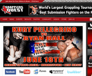 grapplingshow.com: Grapplers Quest Submission Grappling Tournaments BJJ Competitions Wrestling Events
Grapplers Quest Grappling Tournaments, BJJ Events, Brazilian Jiu Jitsu Competition, Submission Tournament, wrestling meet, grappling news forum