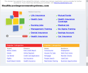 healthcareimprovementsystems.com: Home
