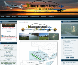 airparknetwork.com: Brass Lantern Resort & Airpark
Brass Lantern Resort & Airpark located in southwest Missouri.