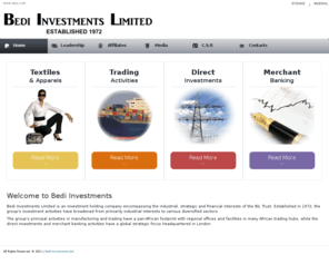 bedi-investments.com: Bedi Investments Ltd.
Bedi Investments Ltd.