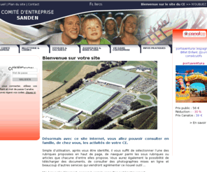 ce-sanden.com: Site internet du CE Sanden Manufacturing Europe
Site internet du CE Sanden Manufacturing Europe : ComitÃ©, Services, Loisirs, Sorties, Sports, Culture ...