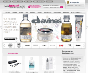 delabeaute.net: Delabeauté.com  Produits de coiffure et produits de beauté
Produits professionnels de grands marques