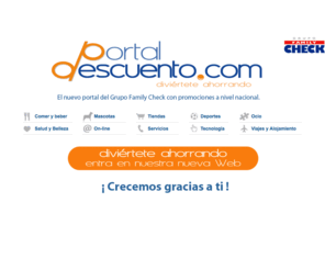 familycheck.es: Cheques descuento Compras gratis Cupones descuento
cheques descuento compras gratis cupones descuento