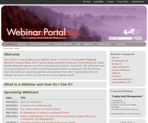 forestrywebinar.net: Forestry Webinars
Recent information (2008) from the National Woodland Owners Survey indicates that 2 out of every 5 acres of family forest land are owned by absentee landowners. Three webinars are scheduled on how to promote, develop, and evaluate absentee forest landowner workshops in metropolitan areas. Part I covers: 1) Who are absentee forest landowners? 2) What are their demographics? and 3) Developing marketing strategies to contact and coalesce absentee landowners. The objective of these webinars is to provide natural resource professionals with the tools, knowledge and resources to deliver educational and management information about forest resources to absentee landowners. The ultimate goal is that these landowners will be more informed about management options for their property and they will know who to ask when they have specific questions or need advice. 