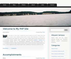 cwgwebsolutionscms.com: Chris Garrison PHP Site
php websites