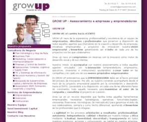 growupservices.com: GROW UP - Asesoramiento a empresas y emprendedores  
Asesoramiento a empresas en Barcelona