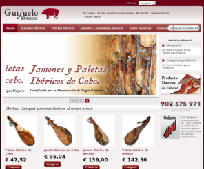 iberico-jamon.es: Ibérico Jamón: Jamones Ibéricos Bellota, Cebo y Recebo. Paletas Bellota y Cebo
Comprar Jamones Ibéricos: Jamones Ibéricos de Bellota, Jamones Ibéricos de Cebo, Jamones Ibéricos de Recebo, Paleta de Bellota, Paleta de Cebo y Lote Ibéricos de Bellota.