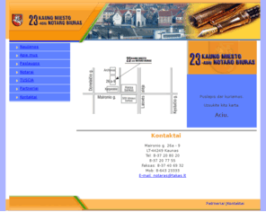 notaras.biz: 23-iasis Kauno miesto notaro biuras
