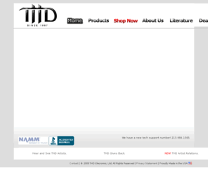 andymarshall.com: THD Electronics
THD Electronics is a company specializing in products for the music industry, specifically tube amplification and products catering to tube amps.