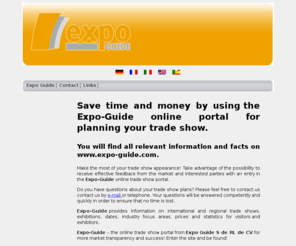 fairs-in-expo-guide.com: Expo Guide
Expoguide is the interactive directory from Expo Guide S de RL de CV