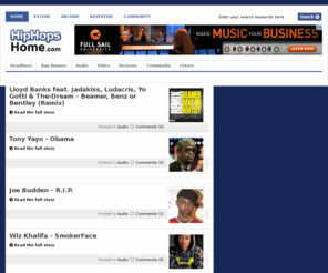 hiphopshome.com: HipHopsHome.com | Hip-Hop News, Reviews, Videos, Interviews and More
HipHopsHome.com is your source for the latest Hip-Hop News, Reviews, Interviews, Rumors, Audio, Video and More!