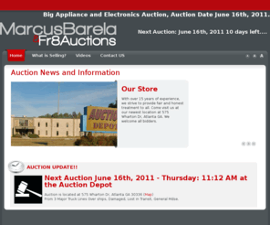 marcusbarelaauctions.com: Auction News and Information
Marcus Barela & FR8Auction