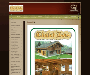 chaletbois.net: Chalets  Bois - Accueil
page de presentation aux clients