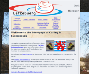 curling.lu: CURLING LU HOME
Website of the CCHL Hiversport Luxembourg Curling Club