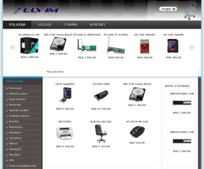 elvim.net: Elvim - Webshop
Elvim Bezdan prodaja i servis racunara