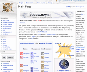 fwwiki.org: FreewarWiki
