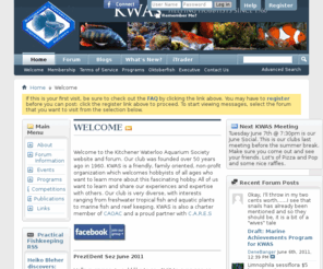 kwas.ca: Kitchener Waterloo Aquarium Society - Welcome-to-the-KWAS-Website-and-Forum
vBulletin 4.0 Publishing Suite with CMS