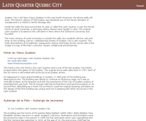 latinquarterquebeccity.com: Latin Quarter Quebec City
