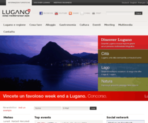 lugano-tourismus.org: Welcome to Lugano - Official Site - Tourism &Travel Office | Lugano Tourism
Lugano Turismo