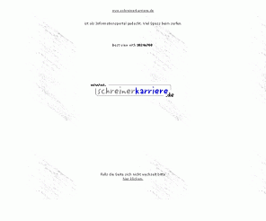 schreinerkarriere.de: www.schreinerkarriere.de von Michael Kaufmann. Infoportal für Schreiner.
Infoseiten über Holz, Gesellenstück, Berichte und sonstige Aktivitäten, für Schreiner, Tischler, Holztechniker und alle Interessierte.