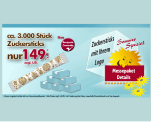 sugardesign.org: Sugardesign ? zuckersticks mit Logo und Werbung bedruckt
Sugar Design, Zucker : Zuckerstick, Zuckersticks