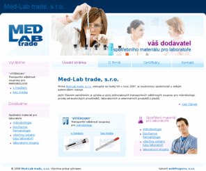 medlabtrade.com: Med-Lab trade, s.r.o.
Med-Lab trade, s.r.o.