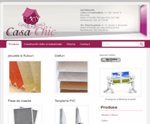 casachic.ro: Casa Chic
PVC