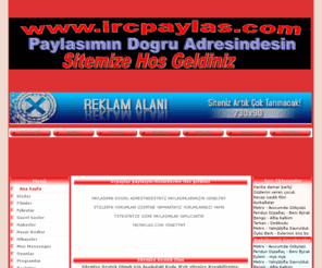 ircpaylas.com: ircd, ircdesohbet, Sohbet odalar, Sohbet Odas, Chat odalar, Sohbet odas, Chat odas, Canl sohbet, Kzlarla sohbet, Chat sohbet, Mynet sohbet, Chat, Sohbet... blmmz hizmetinizde.
ircd, ircdesohbet, Sohbet odalar, Sohbet Odas, Chat odalar, Sohbet odas, Chat odas, Canl sohbet, Kzlarla sohbet, Chat sohbet, Mynet sohbet, Chat, Sohbet... blmmz hizmetinizde.