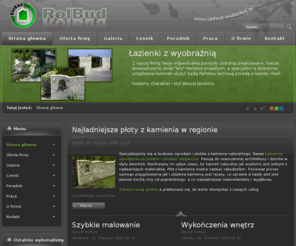 ladnie-mieszkaj.pl: Wykończenia wnętrz, płoty z kamienia, kamień naturalny -> to wszystko znajdziesz na portalu ładnie-mieszkaj.pl
Ładne mieszkanie ? Tylko z nami! Oferujemy remonty i wykończenia domów oraz mieszkań w szerokim zakresie i na najwyższym poziomie. Usługi remontowo-budowlane : domy, mieszkania, kompleksy biurowe. Główny profil działalności firmy : wykończenia wnętrz, płoty z kamienia, kamień naturalny.