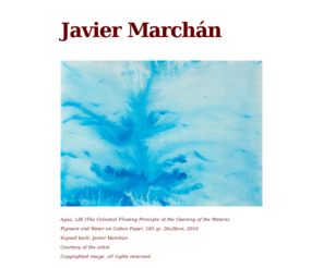 marchan.net: Javier Marchán
Biography and work of artist Javier Marchan