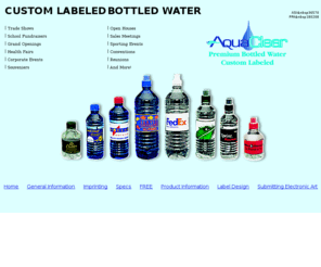 morsecompany.com: AquaClear Premium Bottled Water Custom Labeled
The AquaClear Premium Bottled Water Company offers custom labeled bottled water for your company or your events.