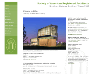 sara-national.org: SARA Home
The Society of American Registered Architects (SARA) was founded in 1956 as a professional society that includes the participation of all architects, regardless of their roles in the architectural community