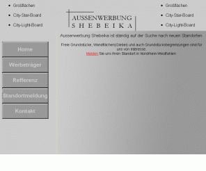 aussenwerbung-shebeika.de: Wir vermitteln ihren Werbestandort
