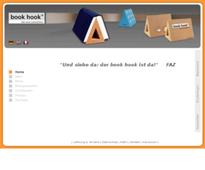 bookhook.de: [ book hook ] - das Lesezeichen
book hook  - das Lesezeichen, die super Geschenkidee oder ein tolles Werbemittel