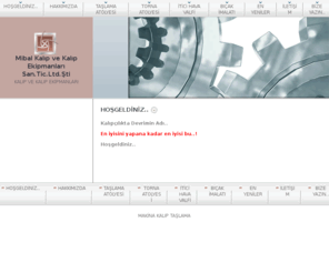 mibalkalipekipmanlari.com: Mibal Kalıp ve Kalıp Ekipmanları San.Tic.Ltd.Şti - HOŞGELDİNİZ..
