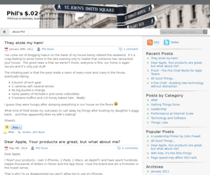 phildixon.org: Phil Dixon's $.02
Phil Dixon's blog on leadership, business, technology and things I like.