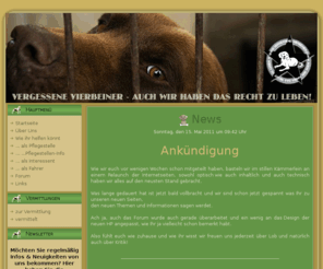 vergessenevierbeiner.de: Willkommen auf der Startseite
Tierrechtsgruppe Bocholt/ Borken