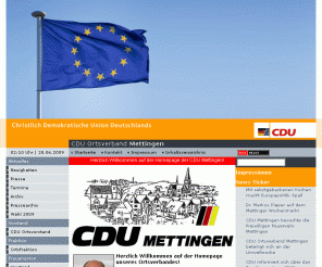 cdu-mettingen.de: CDU Ortsverband Mettingen
Herzlich Willkommen bei der CDU Mettingen