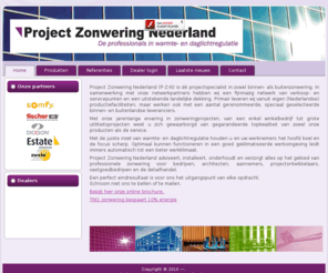 projectzonweringnederland.com: Project Zonwering Nederland
Project Zonwering Nederland, Specialist in binnen- en buitenzonwering.